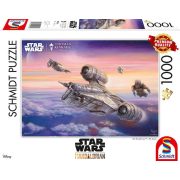 Puzzle 1000 db-os - Star Wars, The Manadalorian, The Escort - Schmidt 59954