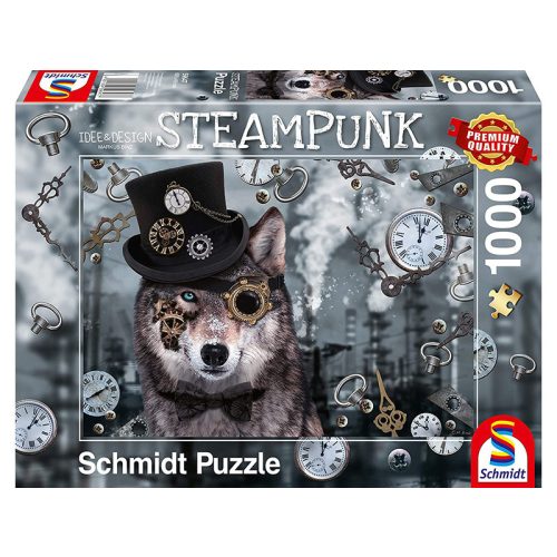 Puzzle 1000 db-os - Steampunk - Farkas - Schmidt (59647)