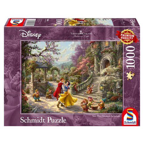 Puzzle 1000 db-os - Tánc a herceggel - Thomas Kinkade - Schmidt 59625