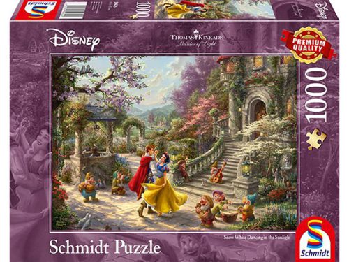 Puzzle 1000 db-os - Tánc a herceggel - Thomas Kinkade - Schmidt 59625