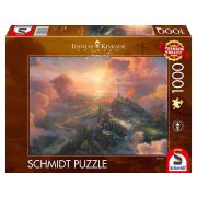 Puzzle 1000 db-os - The Cross - Thomas Kinkade - Schmidt 59679