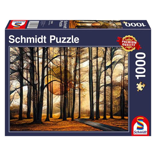 Puzzle 1000 db-os - Varázslatos erdő - Schmidt 58396