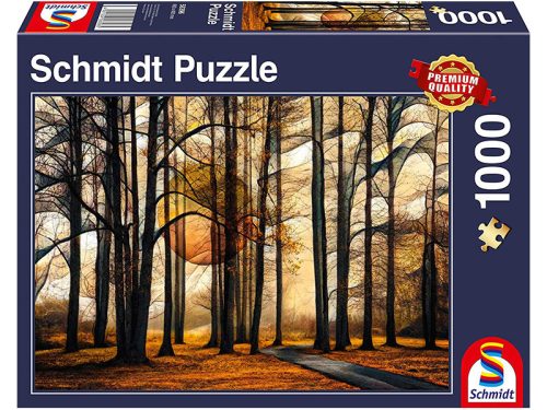 Puzzle 1000 db-os - Varázslatos erdő - Schmidt 58396
