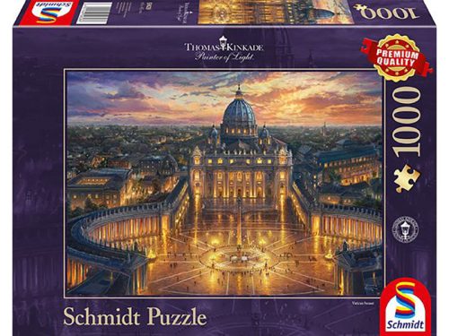 Puzzle 1000 db-os - Vatikán - Thomas Kinkade - Schmidt 59628
