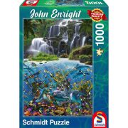 Puzzle 1000 db-os - Waterfall - John Enright - Schmidt 59684