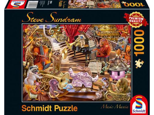 Puzzle 1000 db-os - Zeneimádat - Steve Sundram - Schmidt 59664
