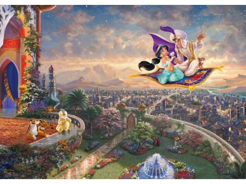 Puzzle 1000 db-os -Disney, Aladdin - Thomas Kinkade - Schmidt 59950