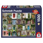 Puzzle 1500 db-os - Ajtók - Schmidt 58950