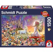 Puzzle 1500 db-os - Varázslatos tündérország - Schmidt 58994