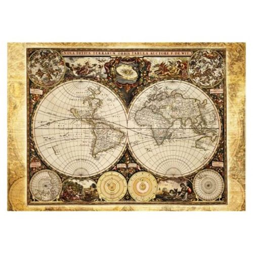 Puzzle 2000 db-os - Történelmi világtérkép - Schmidt (58178)