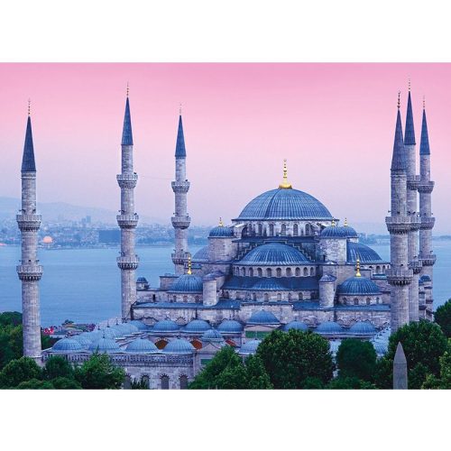 Puzzle 1000 db-os - Kék mecset, Isztambul - Clementoni (39291)