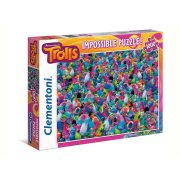 Puzzle 1000 db-os - Trollok, A lehetetlen puzzle - Clementoni (39369)