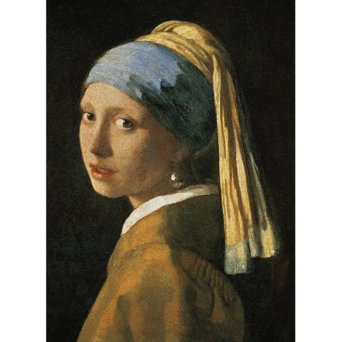 Puzzle 1000 db-os - Vermeer: Leány gyöngy fülbevalóval - Clementoni (39282)