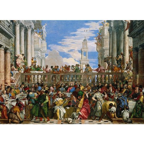 Puzzle 1000 db-os - Veronese: A kánai mennyegző - Clementoni (39391)