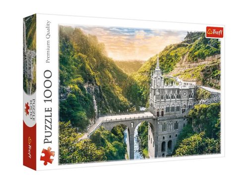 Trefl Puzzle 1000 db-os - Las Lajas bazilika, Kolumbia TRE10724