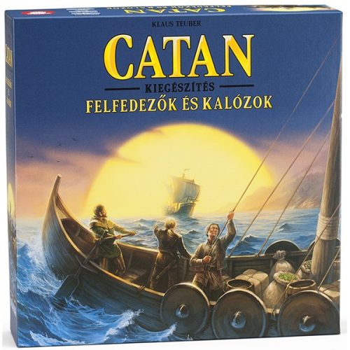Catan telepesei - Felfedezők és kalózok kiegészítő - Piatnik
