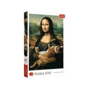 Trefl Mona Lisa és a doromboló cicája - 500 db-os puzzle 37294