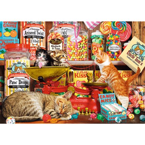 Trefl Macska édességek - 1000 db-os puzzle 10630