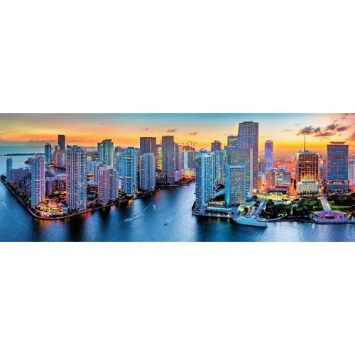 Trefl Miami naplementében 1000 db-os panoráma puzzle (29027)