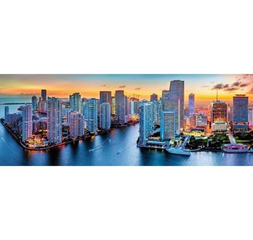 Trefl Miami naplementében 1000 db-os panoráma puzzle (29027)