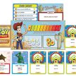 Toy Story Obstacles & Adventures társasjáték, angol nyelvű