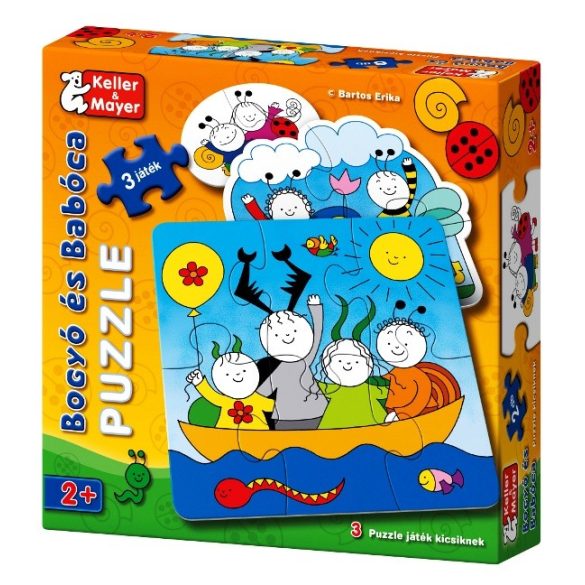 Bogyó és Babóca 3 puzzle játék kicsiknek