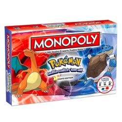   Monopoly Pokémon: Kanto Edition társasjáték - angol nyelvű 