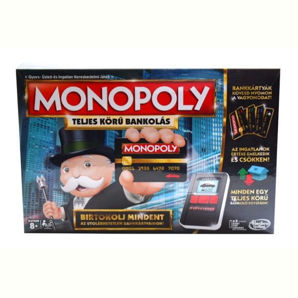 Monopoly Teljes körű bankolás társasjáték