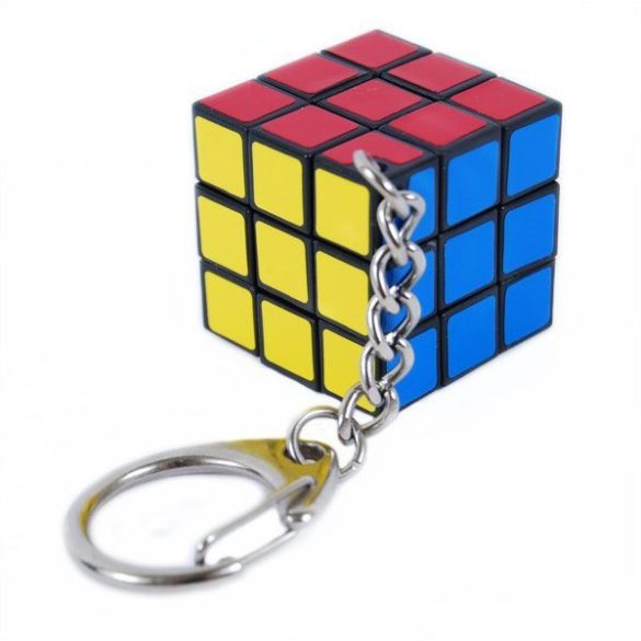 Rubik kocka 3x3x3 - kulcstartó