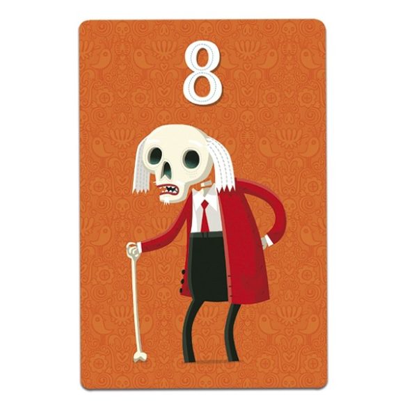 Squelettos stratégiai kártyajáték  - Djeco
