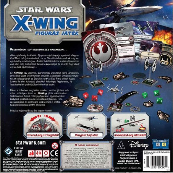 Star Wars X-Wing: Az ébredő erő - figurás társasjáték